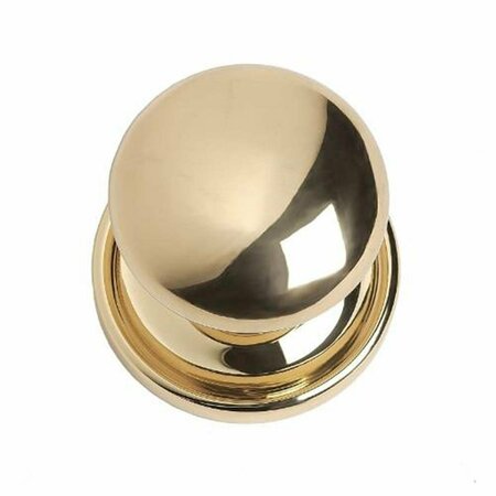 BRASS ACCENTS Netropol With Windsor Knob Passage Set - Polished Brass D07-K360A-WND-605